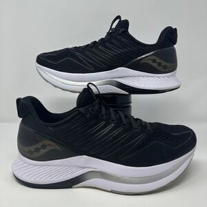 Saucony Black and White Athletic Shoes